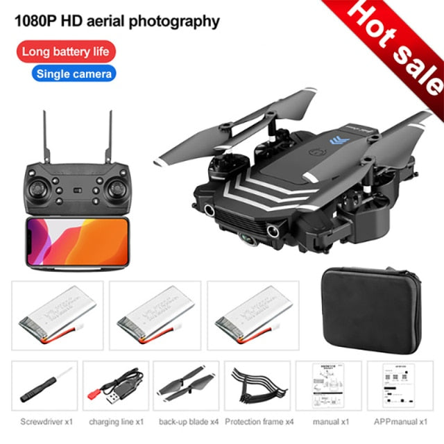 TYRC LS11 Pro Drone 4K HD Camera WIFI FPV Hight Hold Mode One Key Return Foldable Arm Quadcopter RC Dron For Kids Gift