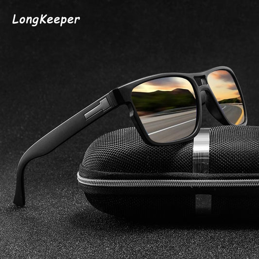 Polarized Sunglasses Men Movement Designer Driving Sun glasses Women Vintage Anti-UV Driver Black Goggles Eyewear Gafas de sol