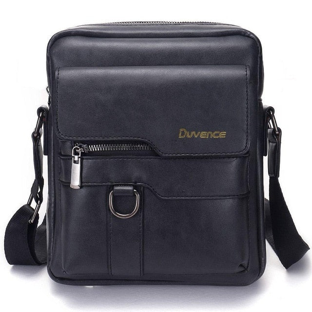 Brand Men Shoulder Bag for 10.4 inches Ipad PU Leather Business Men Messenger Bags Large Man Crossbody Bag Waterproof Travel Bag