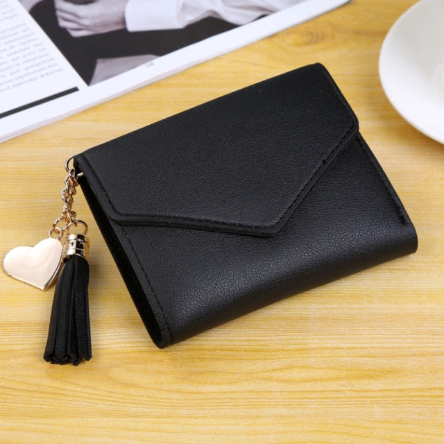 2020 Design Women's Purse Zipper Leather Ladies Wallet Women Luxury Brand Small Female Wallet Hollow Leaves for Credit Cards