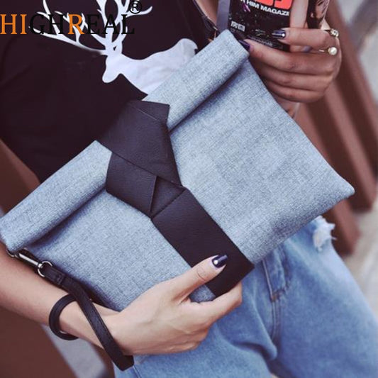 HIGHREAL Women Day Clutches Bow Leather Crossbody Messenger Bags Ladies Envelope Evening Tote Party Designer Handbags