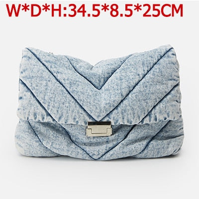 Big Chain Tote Women Shoulder Bag Fashion Large Capacity Messenger Bags for Women 2020 Solid Color Crossbody Bag Women's Bags