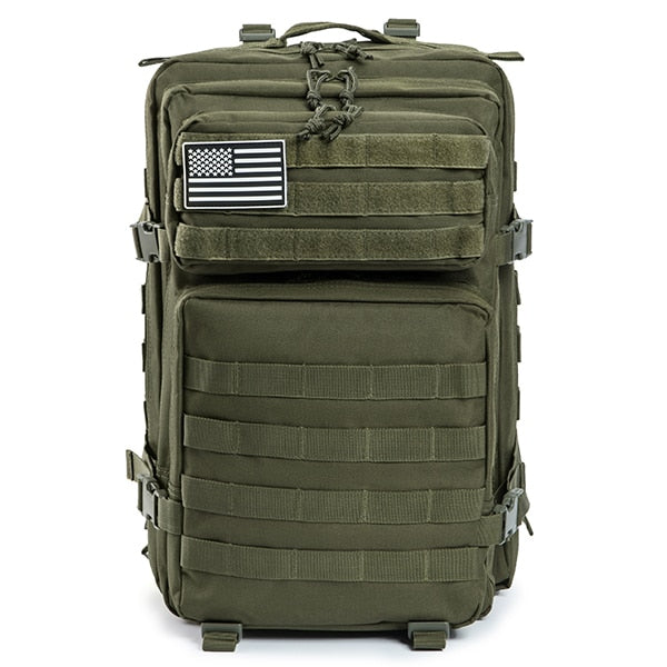 50L Camouflage Army Backpack Men Military Tactical Bags Assault Molle backpack Hunting Trekking Rucksack Waterproof Bug Out Bag