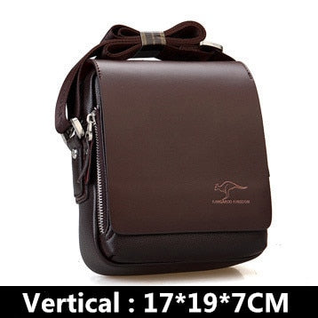 New Arrived Luxury Brand Men's Messenger Bag Vintage PU Leather Shoulder Bag Handsome Crossbody Handbags Free Shipping