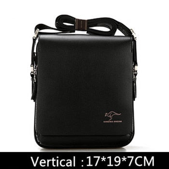 New Arrived Luxury Brand Men's Messenger Bag Vintage PU Leather Shoulder Bag Handsome Crossbody Handbags Free Shipping