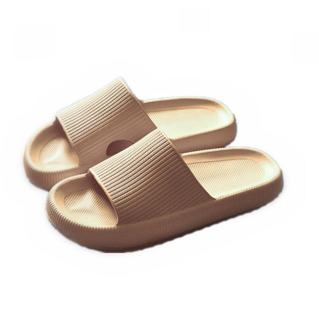 Universal Quick-drying Thickened Non-slip Sandals Thick Sole House Slippers Bathroom Footwear Summer Beach Sandal Slipper тапочк