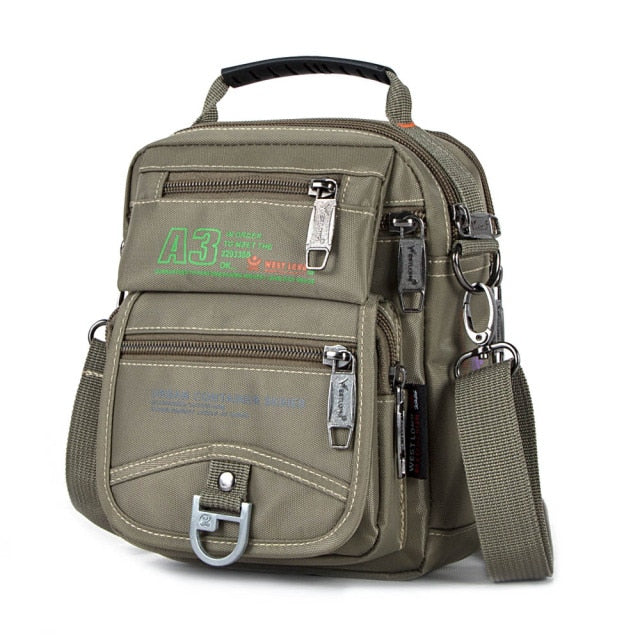 Tactical Men Messenger Nylon Bag Outdoor Army Multifunction Travel Bag Waterproof Phone Shoulder Military Crossbody Pockets 3705