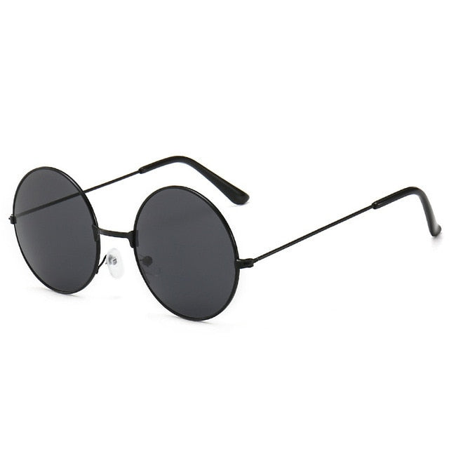 Popular Fishing Leisure Round Metal  Retro Vintage Sunglasses Men Women Fashion Good Quality Photography Sunglasses UV400