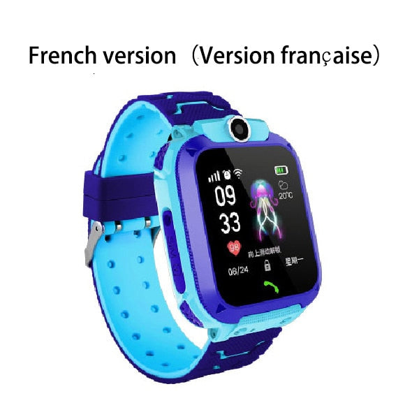 Children's Smart Watch SOS Phone Watch Smartwatch For Kids With Sim Card Photo Waterproof IP67 Kids Gift For IOS Android