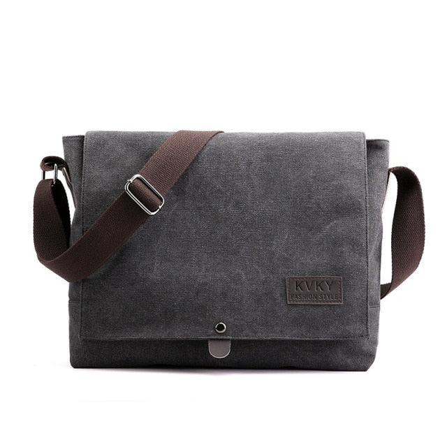 Men's Canvas Crossbody Shoulder Messenger Bags Man New Fashion Cross Body Bag Casual Solid Multi Function Portable Male Bag 2020