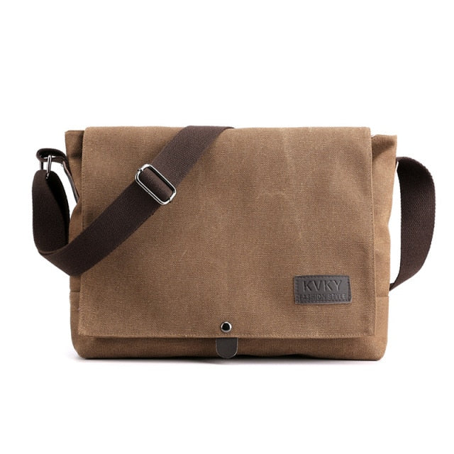 Men's Canvas Crossbody Shoulder Messenger Bags Man New Fashion Cross Body Bag Casual Solid Multi Function Portable Male Bag 2020