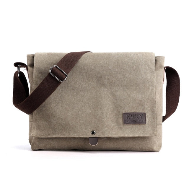 Men's Canvas Crossbody Shoulder Messenger Bags Man New Fashion Cross Body Bag Casual Solid Multi Function Portable Male Bag 2020