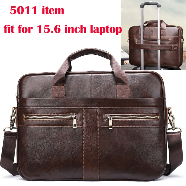 WESTAL Bag men's Genuine Leather briefcase Male man laptop bag natural Leather for men Messenger bags men's briefcases 2019