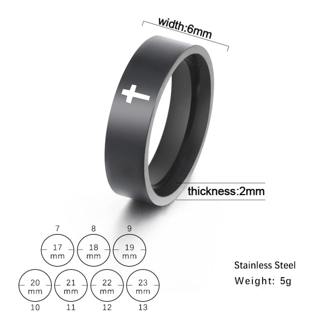 Skyrim Fashion Simple Stainless Steel Couple Ring for Men Women Casual Finger Rings Jewelry Engagement Anniversary Gift 2021 New