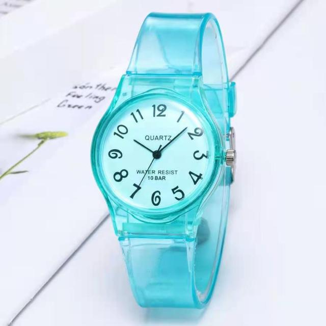 2021 New simple silicone Brand WOKAI Casual Quartz Watch Women Crystal Silicone Watches Relogio Feminino Wrist Watch Hot sale