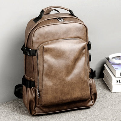 2020 Hot new travel business backpack trend bag computer bags sales men's retro fashion multi-function large capacity backpack