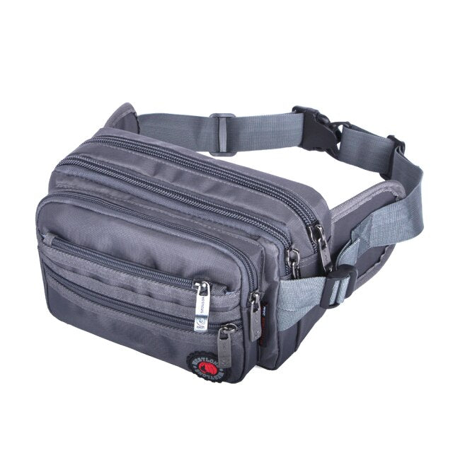 Fashion Waist Pack Casual Functional Men Waterproof Fanny Women Belt Bum Male Phone Wallet Pouch Bags Unisex 3935