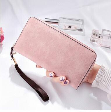 Brand Designer Wristband Wallets Women Many Departments Clutch Wallet Female Long Large Card Purse