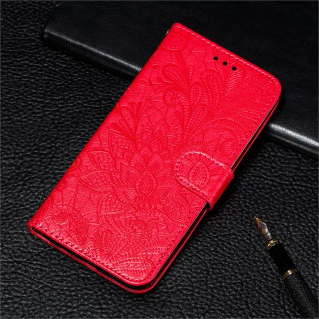 Lace Flip Floral Case for Samsung Galaxy A51 A31 A32 A52 A72 A20S A30S A10 A50 A10S A20 A30 A20E A12 M31 M21 A02S Wallet Bags