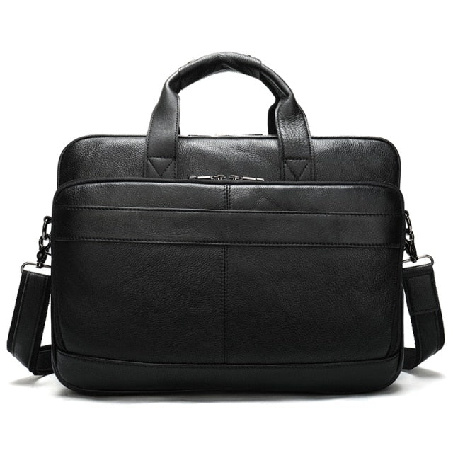 WESTAL Men's Leather Bag Men's Briefcase Office Bags for Men Bag Man's Genuine Leather Laptop Bags Male Totes Briefcase Handbag