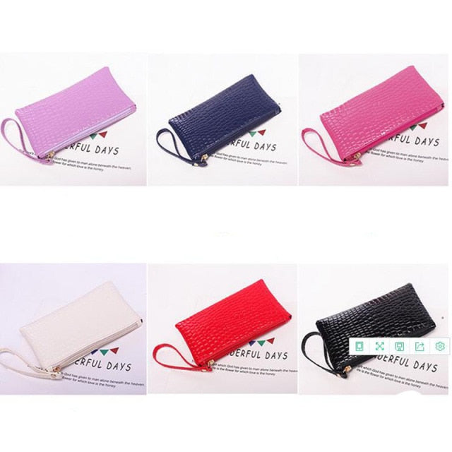 Korean Short MINI Wallet Female Spring New Arrival Pendant Thin Wallet Card Holder Small Fresh Student Buckle Coin Purse