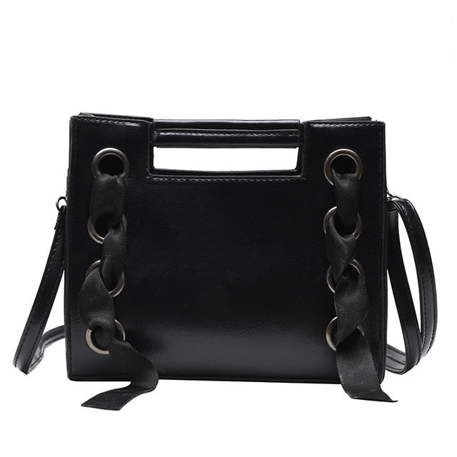 Fashion Handbag Bag Women's All-match Shoulder/Crossbody Bag Fashion Chain Square Sling Bag Rivet Bag