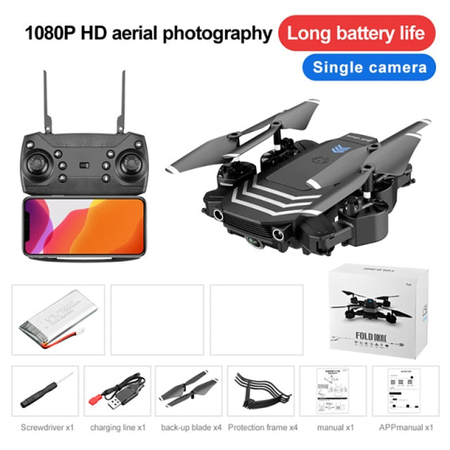 TYRC LS11 Pro Drone 4K HD Camera  WIFI FPV  Hight Hold Mode One Key Return Foldable Arm Quadcopter RC Dron For Kids Gift