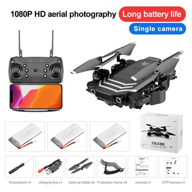 TYRC LS11 Pro Drone 4K HD Camera  WIFI FPV  Hight Hold Mode One Key Return Foldable Arm Quadcopter RC Dron For Kids Gift