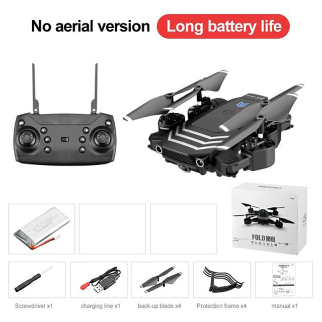 TYRC LS11 Pro Drone 4K HD Camera  WIFI FPV  Hight Hold Mode One Key Return Foldable Arm Quadcopter RC Dron For Kids Gift