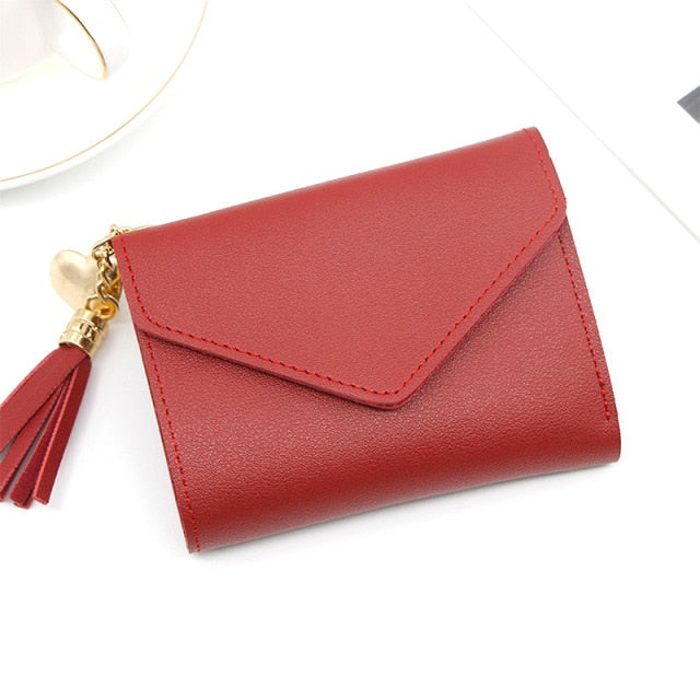 New Arrival Wallet Short Women Wallets Purse Patchwork Fashion Panelled Wallets Trendy Coin Purse Card Holder Leather