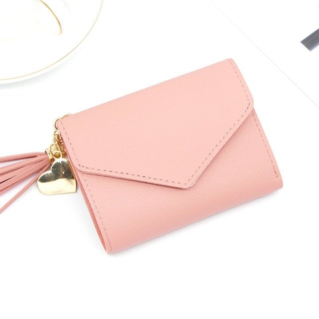 New Arrival Wallet Short Women Wallets Purse Patchwork Fashion Panelled Wallets Trendy Coin Purse Card Holder Leather