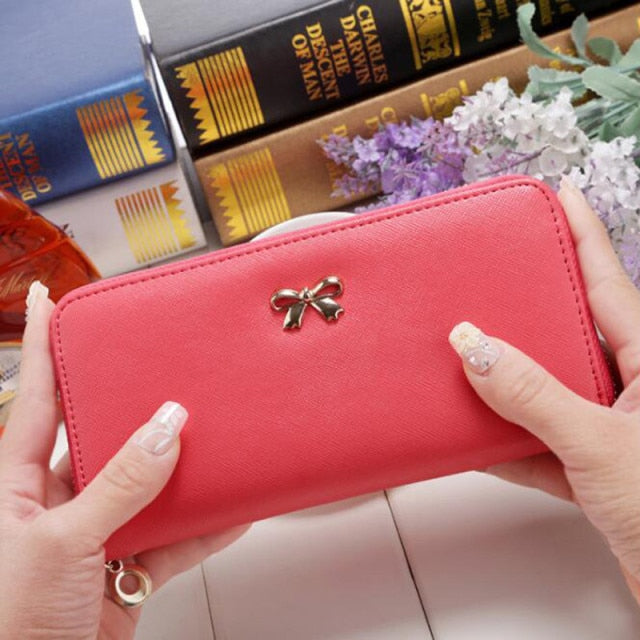 Women's Wallet Female Purses Tassel Coin Purse Card Holder Wallets Female Pu Leather Clutch Money  purse