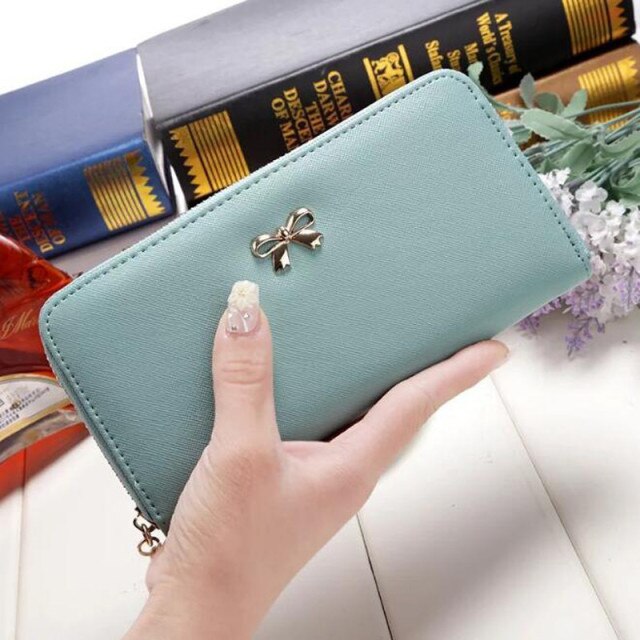 Women's Wallet Female Purses Tassel Coin Purse Card Holder Wallets Female Pu Leather Clutch Money  purse