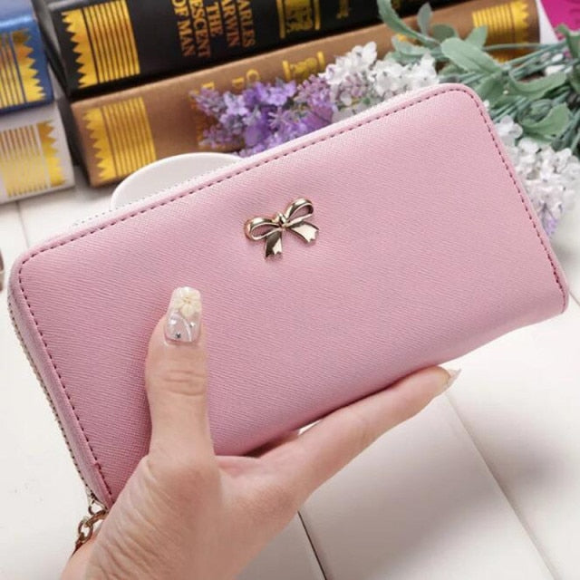 Women's Wallet Female Purses Tassel Coin Purse Card Holder Wallets Female Pu Leather Clutch Money  purse